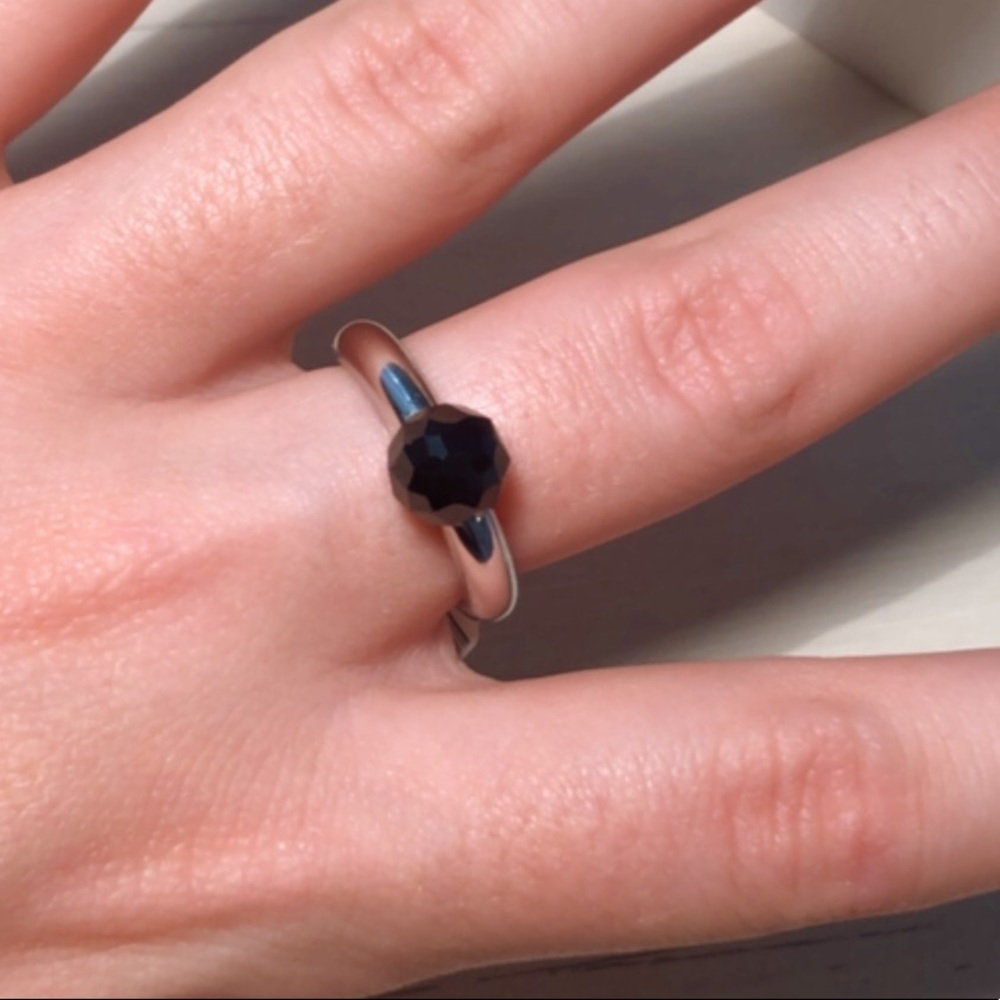 Black Stone Ring